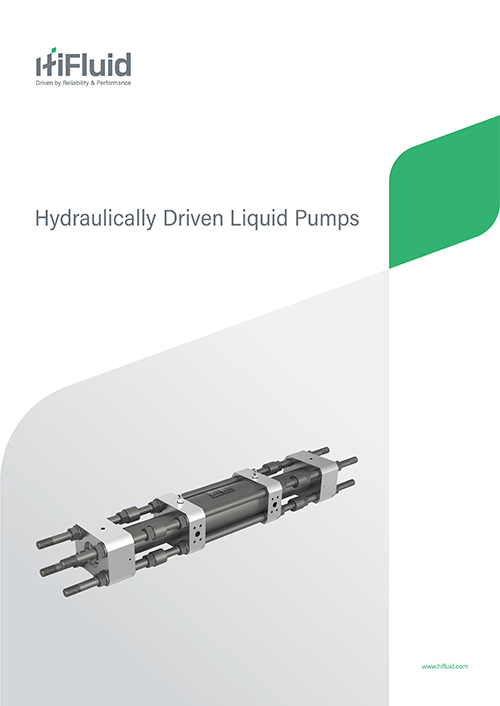 Hydraulically Driven Liquid Pumps